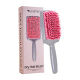 Professional Hair Dryer Brush Microfiber Bristles Quick Drying Comb Anti-Scald Hair Care Styling Tool for Women Home Use