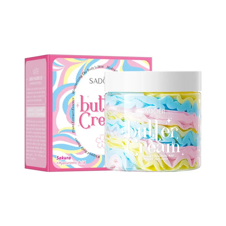 High Moisturizing Body Butter Cream Blueberry Flavor Body Cream Moisturizing and Nourishing Body Repair Cream
