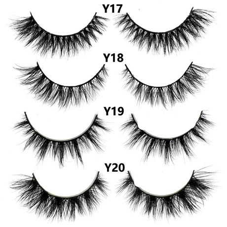 Half Lashes Mink Eyelashes Fluffy Soft False Eyelashes Wispy Cross Mink Eye Lashes Natural Short Mink Eyelash Extension Makeup