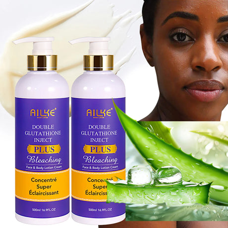 AILKE Body Milk For Brightening And Clearing Uneven Skin Tone, Moisturizes, Remove Black Spots, Whitening, For All Skin Types