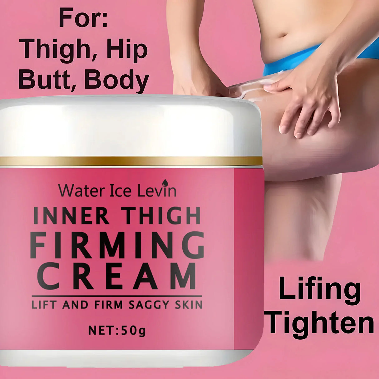 Internal Leg Firming Cream - Fragrance-Free, Moisturizing Cream, Suitable for All Skin Types, Lifting and Firming Skin, Smoothing Thighs, Buttocks, Abdomen Body Cream
