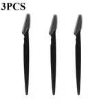 3/30/40Pcs Body Hair Removal Shaver Blades Eyebrows Shaping Knife Eyebrow Trimmer Makeup Beauty Tools Safe Eye Brow Razor Face