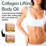Collagen Firming Body Oil Deep Hydration Moisturizing Firming Arm Belly ＆ Excess Fat Whole Body Skin Massage Essential Oil 100ml