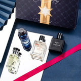4 PCS/Set Men's Perfume Gift Set 3x30ml Long Lasting Woody Citrus Ocean Eau De Toilette Spray for Daily Work Dating Casual Use