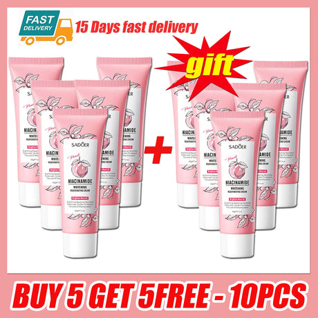 Niacinamide Brighten Body Cream Dark Skin Armpit Thigh Inner Joint Fade Intimate Area Underarm Private Part Lotion Body Care