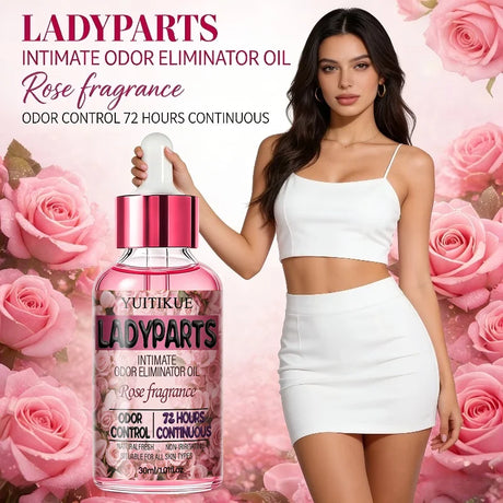 YUITIKUE Rose Scent Women Intimate Care Oil Mild Non Irritating Long Lasting Fragrance Private Body Refreshing Essence 30ml
