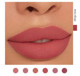 HANDAIYAN 1/6 PCS Lipstick Set Make-up for Women Non Stick Cup Waterproof Long Lasting Cosmetics Korean Makeup Matte Lipstick