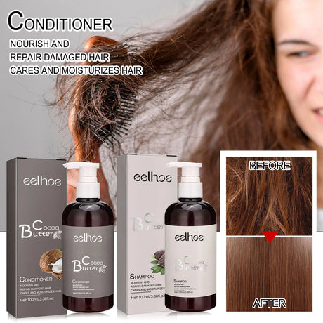 oisturizing Shampoo Conditioner Anti Hair Loss Oil Cleaning Scalp Treatment Curly Dyeing Damage Hair Care Smoothing Product Set
