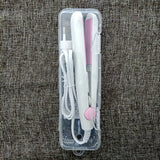 New Curling Iron Mini Hair Straightener Iron Ceramic Straightening Styling Tools Hair Curler Flat Iron Beard Straightener