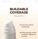 Color-Changing Sunscreen Foundation,Skin Tone Matching,All-Day Long-Lasting Wear,Perfect Base for Flawless Makeup