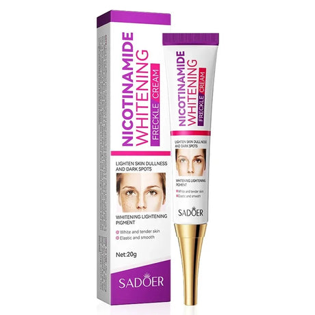 SADOER Nicotinamide Remove Melasma Dark Spot Whiten Freckle Cream Lighten Melanin Brightens Skin Tone Moisturize Face Skin Care