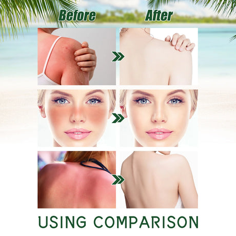 Aloe Vera Protective Cream Hydrating Refreshing UV SPF 50+ Isolation Sunscreen Moisturizing Facial Body for Daily Sun Protection