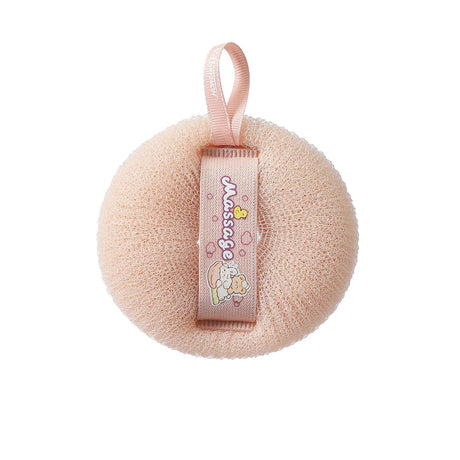 Shower Loofah Bath Sponge With Hanging Rope Exfoliating Soft Mesh Body Scrubber Rich Lather 3D Knit Design For Smooth Skin
