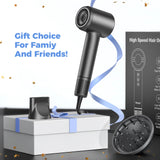 120000 RPM Hair Dryer Negative Ionic Blow Dryer Brushless Motor 40M/S Fast Drying High-Speed Low Noise Thermo-Control Hairdryer 500M Negative Ions Fast Dryingfor Curly & Straight Hair