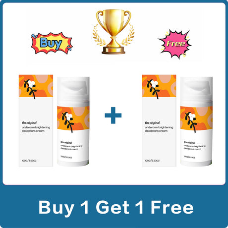 Underarm Brightening Deodorant Cream Long Lasting Hydration Soothe Discomfort Smooth Refine Skin Tone Even Bright Armpit Care