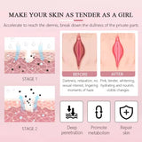 Body Whitening Cream Private Parts Bleach Arm Knees Lip Dark Skin Brighten Melanin Intimate Area Pink Essence Moisturizing Care