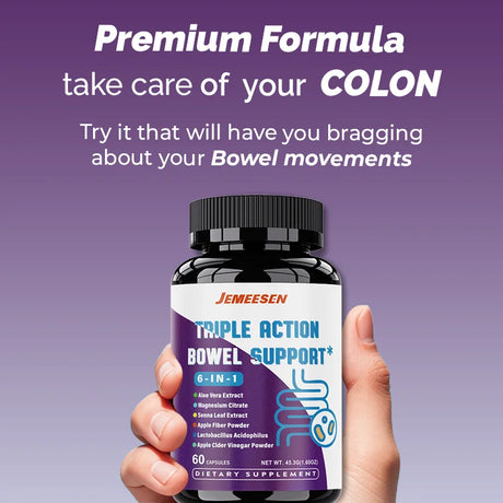 Dietary Supplements with Psylium Husk Powder,Magnesium,Apple Cider Vinegar Powder,Promote gastrointestinal health