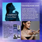Women's Pheromone Perfume, Lasting Fragrance, Natural and Fresh, Elegant and Charming, Suitable for Dating, Attracting Men