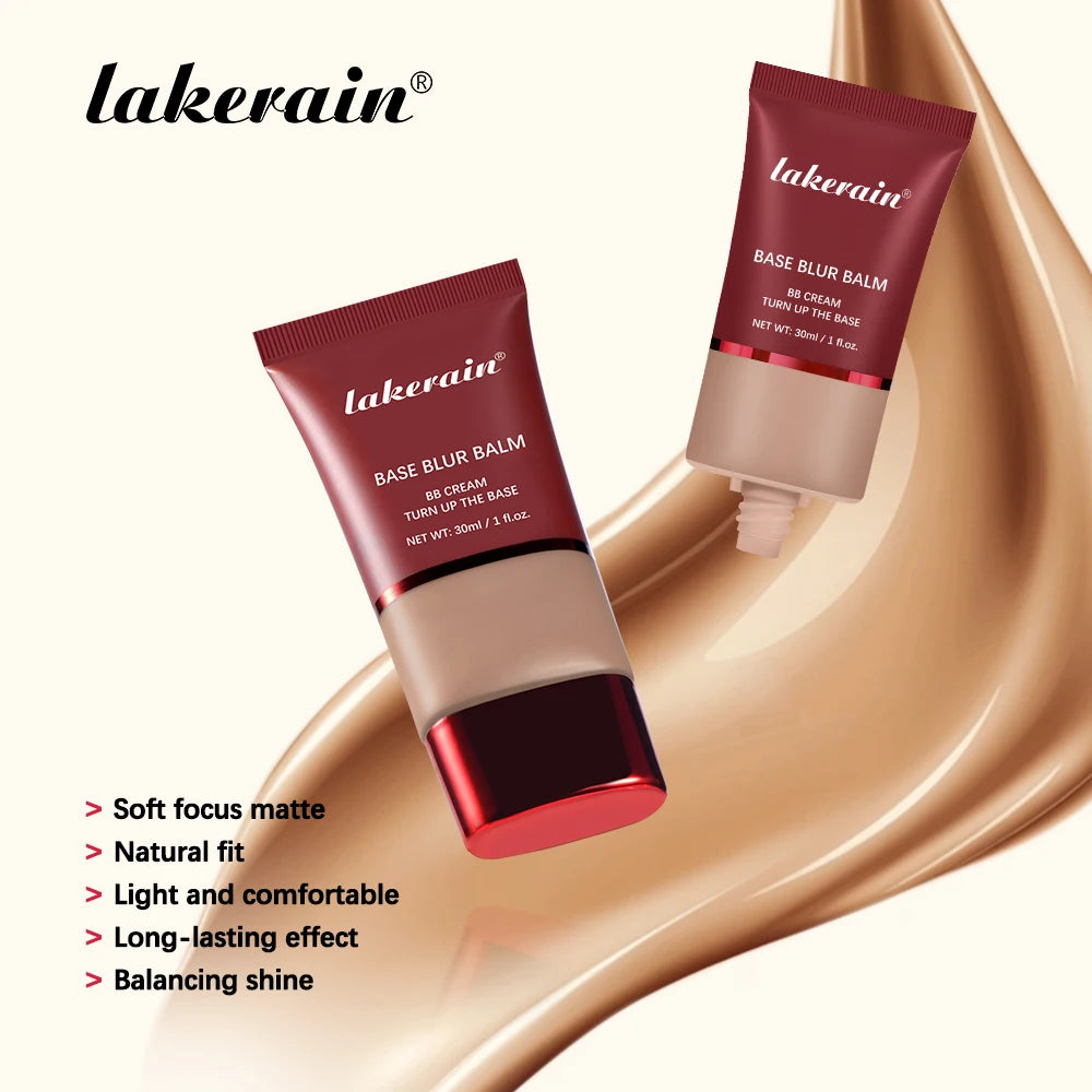 Matte Base Blur Balm Soft Light Focus Matte Cream Coverage Concealer Waterproof Long-lasting Natural Foundation Cosmetics Makeup