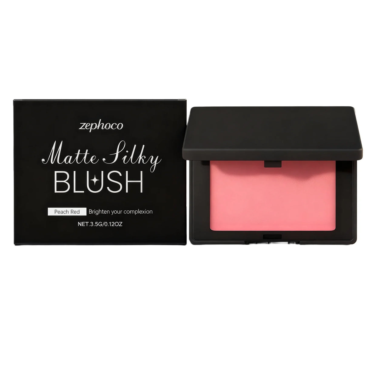Multicolor matte silky blush, adheres well, long-lasting, easy to blend, gives a youthful, lightweight feel, perfect for everyda
