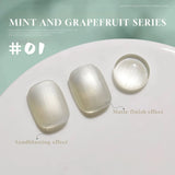 MN 12ML Selling Mint Mambo Gel Nail Polish ilky Green Blue-green Series Gel Polish Blue Nails Green Nail Summer Nail Spring Nail