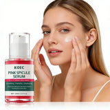 Pink Spicule Pore Tightening Anti-Aging Serum,ull Hydrating Protecting Skin Bright Revitalizing Unisex Essence