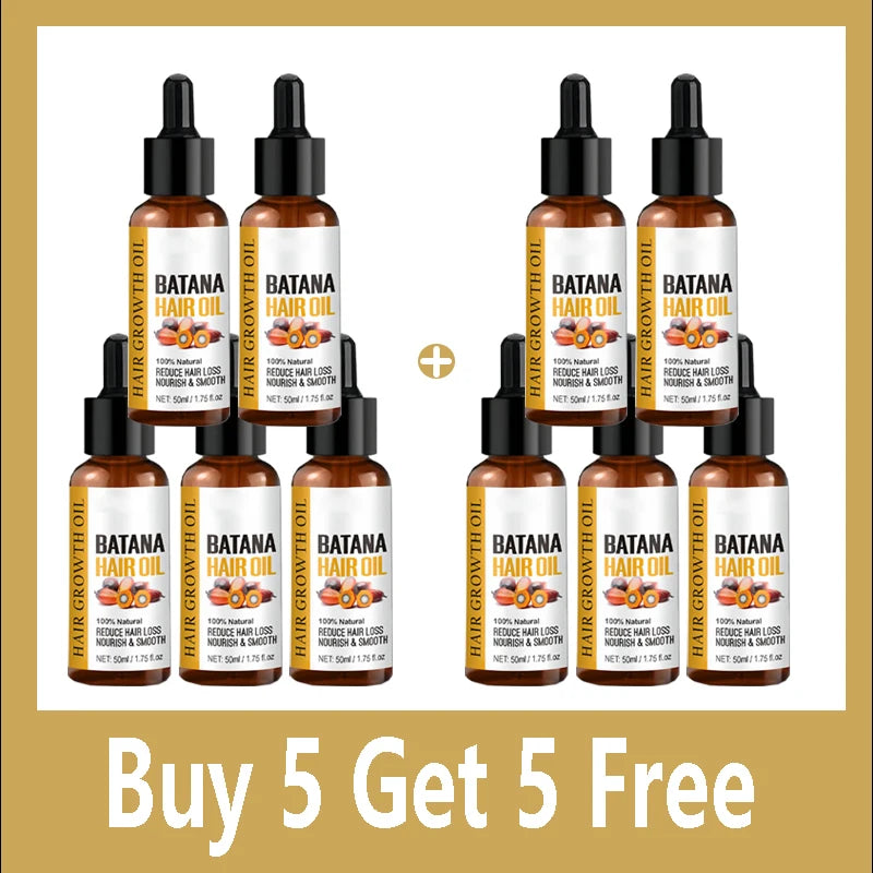 Batana Oil Hair Growth Products Fast Growth Batana Essence Oil Traction Alopecia Anti Hair Loss Baldness Treatment For Men Women