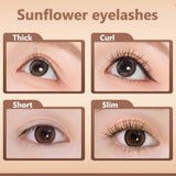 GECOMO Butterfly Flying Volume Mascara Curl Long-lasting Makeup Thin Brush Eyelash Primer Shape