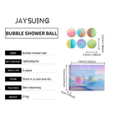 Bath Salt Lasting Fragrance Aromatherapy Floral Scent Exfoliating Moisture Body Wash Cleansing Spa Salt Ball Bubble Bombs Shower