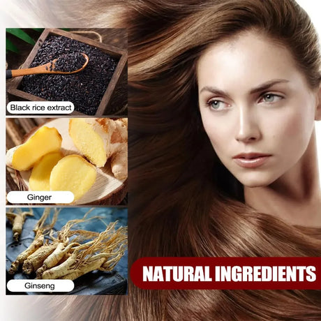 Hair Strengthening Black Essence - Balances Scalp Oil & Unclogs Follicles, Improves Hair Shine.