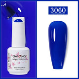 Clou Beaute Gel Nail Polish Neon Brown Royal Blue Red Green Pastal Nude Nail Art Varnishes Gel Lacquer HEMA/TPO FREE UV Gel Nail
