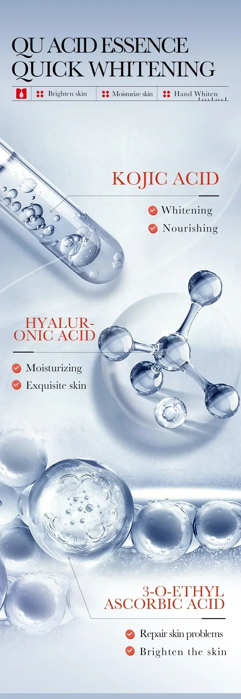 SADOER Kojic Acid Hand Cream Moisturizing Nourishing Brightening Hydrating Hand Creams Beauty Hands Skin Care Products