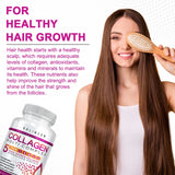 Multi Collagen Supplement - Skin Care Capsules, Firming Skin, Promoting Hair and Nail Growth, Anti-oxidant