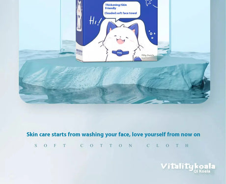 Family Pack 700g Face Wash Towel Hanging Disposable Wall Extraction Cotton Face Wipe Face Wash Towel Soft Makeup Remover Towel