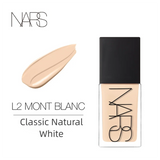 NARS Square Bottle Natural Radiant Longwear Foundation - Multi-Recovery Complex, Hydrating Antioxidant, L0/L2/L2.5 Shades 30ml