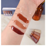 4 Pcs Mini Lip Butter Balm Set Moisturizing Vanilla Beige Brown Sugar Makeup Fast Ship Gift Kit
