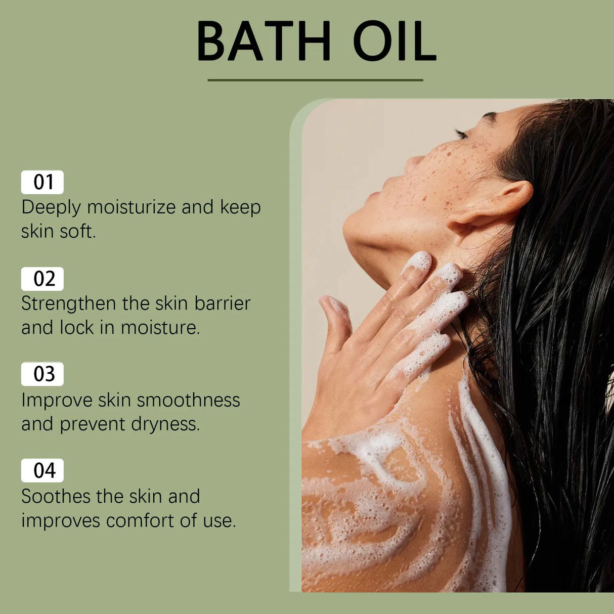 Olive Bath Oil Anti Dry Skin Softening Moisturizing Body Cleansing Remove Dirt Nourish Bath Essential Oil Body Care Shower Oil