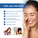 Estrogen Relief Cream for Women Reduce Fatigue Relieve Anxiety Stress Emotional Flashes Menopausal Progesterone Body Health Care