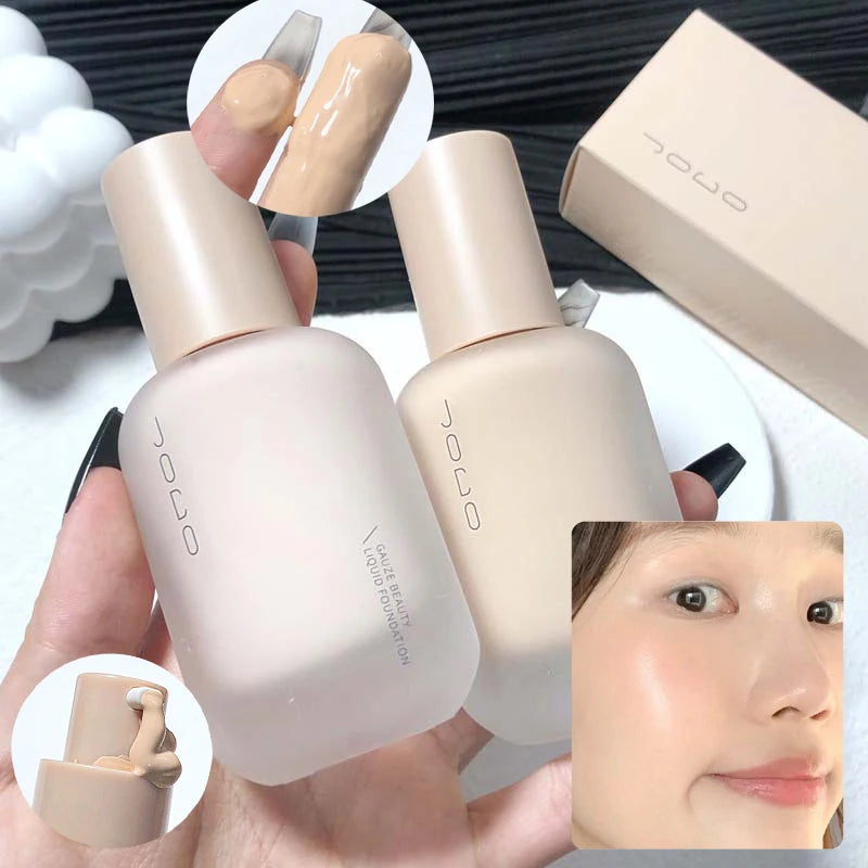 JOCO Liquid Foundation Oil Control Moisturizing Makeup Concealer Refreshing Natural Clear Waterproof Longlasting Face Makeup Hot