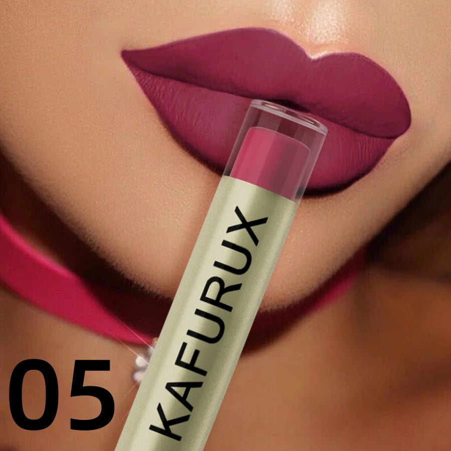 20 Colors Dark Brown Nude Liquid Lipsticks Waterproof Velvet Matte Lip Gloss Long Lasting Lip Glaze Beauty Red Lip Tint Makeup