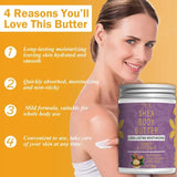 Shea Body Butter Oil 100g Organic Unrefined, Moisturizing Nourishing Softening Body Oil Skin Streaming Products