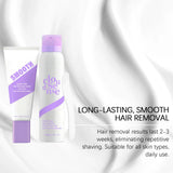 Body Hair Removal Cream Spray Aloe Vera Moisturizing Skin Soothing Hair Growth Inhibitor Shea Butter Hair Removal Mousse 140ml