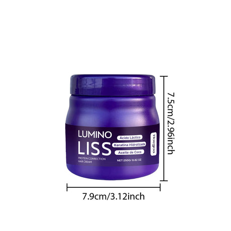 Keratin Hair Straightening Cream Reduce Dry Frizzy Damaged Hair Care Restore Soft Smooth Shiny Moisturizing Hair Conditioner