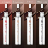 Waterproof Lip Liner Peel Off Tattoo Lipgloss Waterproof Long Lasting Matte Lip Tint Brown Contour Tear-off Lips Stain Cosmetic