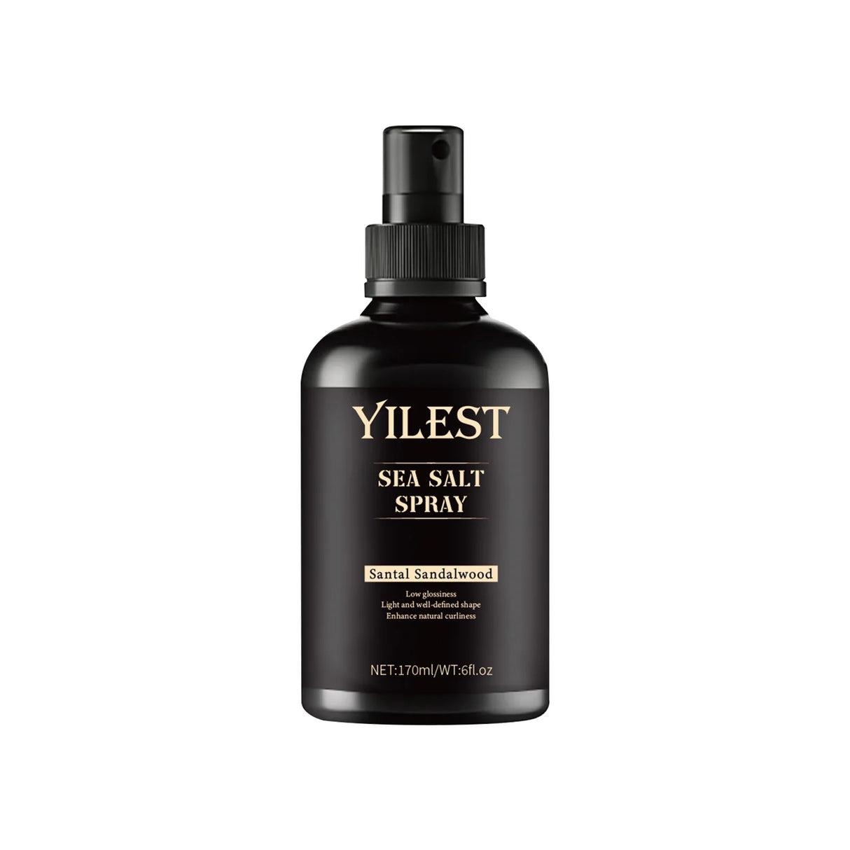 Sea Salt Hair Style Spray 170ml for Curly Hair Volume & Light Hold Salt Water Texturizing Spray for Men Women Hair Fixing Care