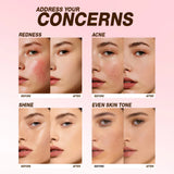 2in1 Setting Sun Protection Weightless Matte Powder Long Lasting High Concealer Power Waterproof Oil Free Compact