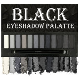12 Color Matte Eyeshadow Plate Eye Makeup Waterproof Durable Sequins Metal Earth Color Natural Eye Shadow Makeup