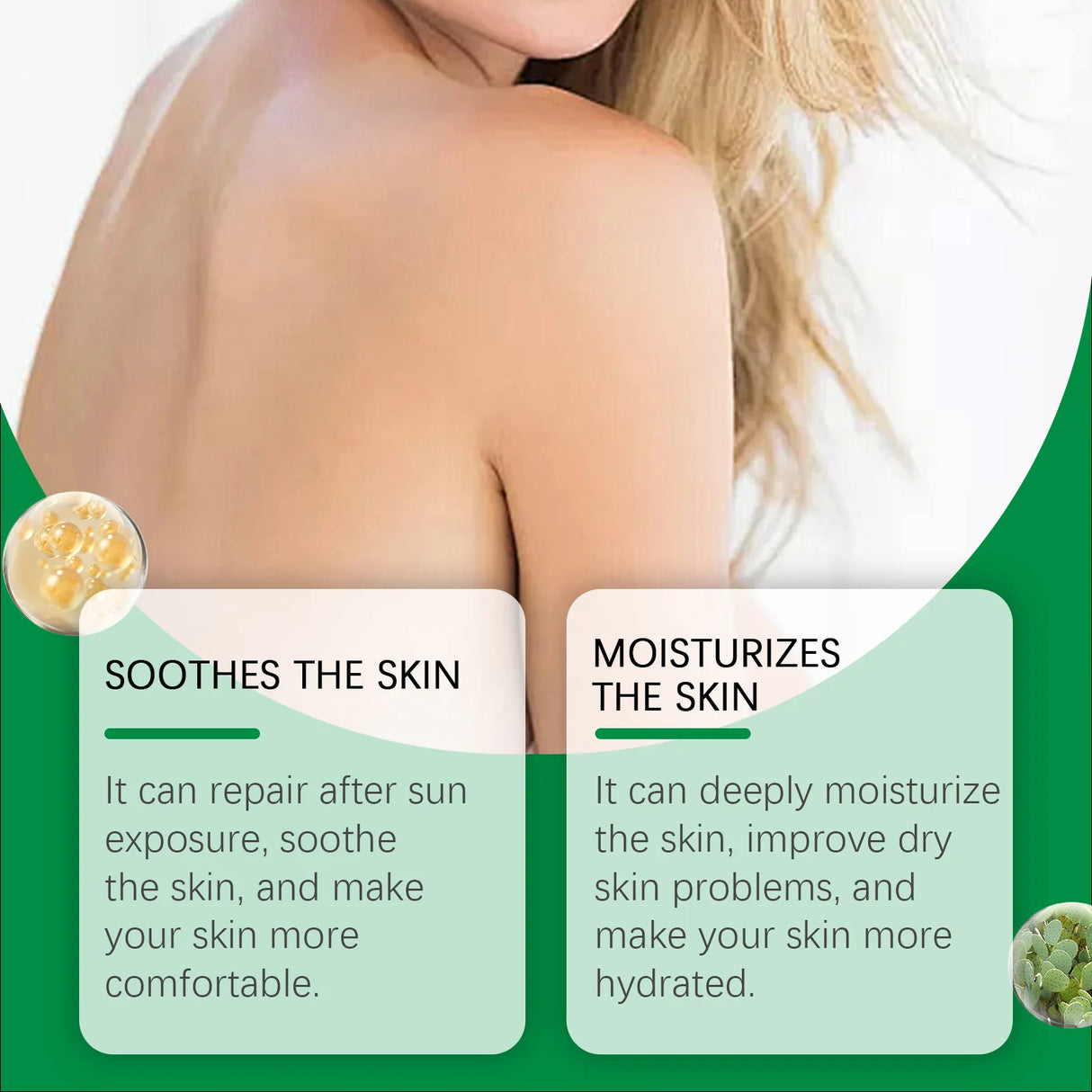 Hanchobit Cactus Soothing Gel Sunburn Treatment Relief Redness After Sun Cool Moisturizing Skin Barrier Repair Calming Gel Cream