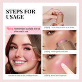 Multi-use Blush Stick Lip Cheek Eyes 3-in-1 Cream Blush Natural Matte Nude Makeup Long Lasting