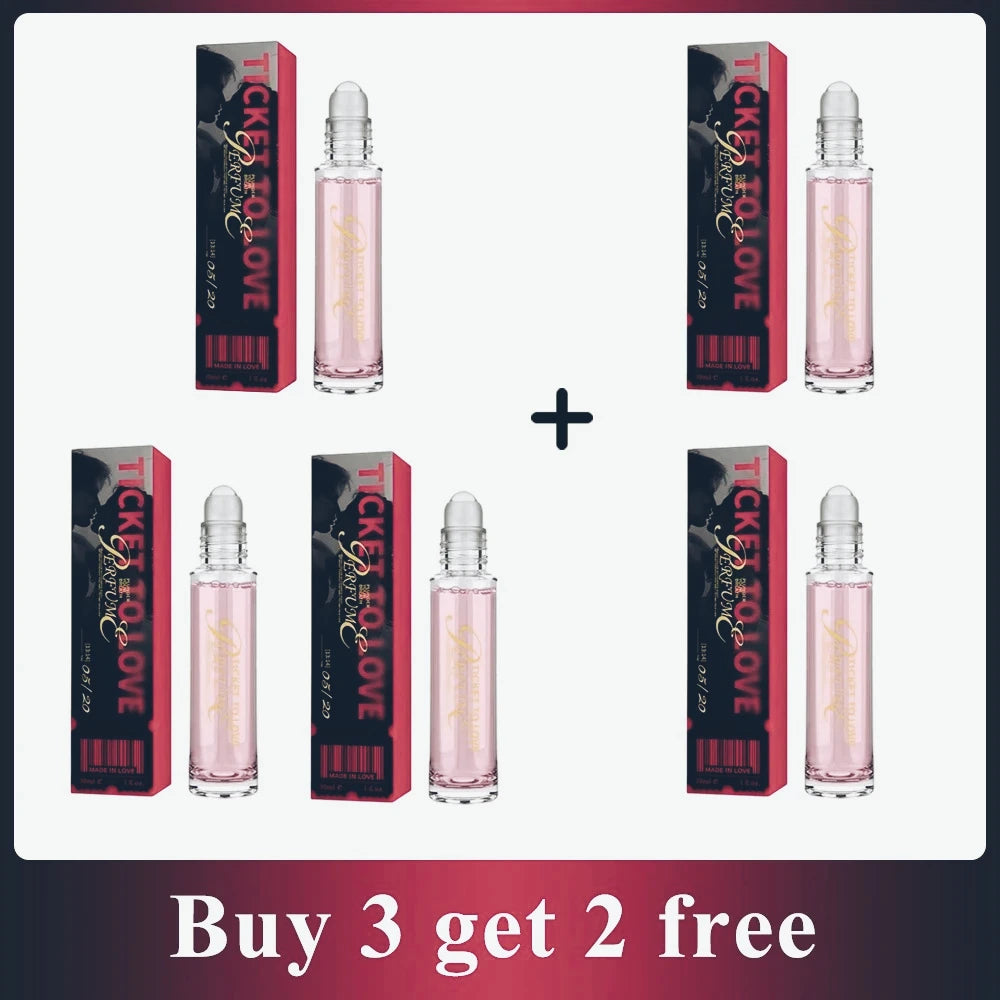 Women Pheromone Roll-On Perfume Long Lasting Cologne Fragrance Flirty Scent Natural Fresh Enchanting Attractive Aroma
